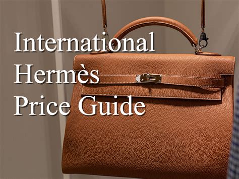 2022 hermes international price guide.